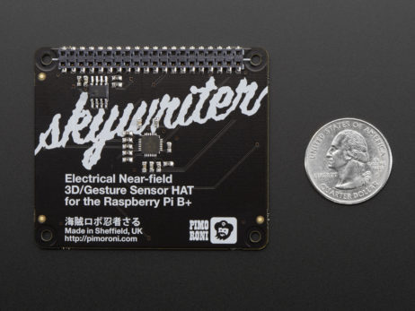 PIMORONI Adafruit Accessories Pimoroni Skywriter HAT 3D Gesture Sensor for Raspberry Pi RoHS Compliant 3