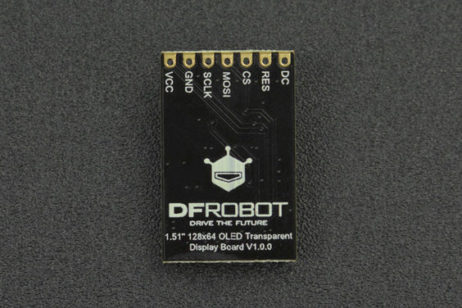 DFRobot DFRobot Fermion 1.51 OLED Transparent Display with Converter Breakout 3