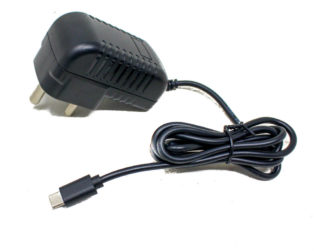 Orange 5V 3A Power Adapter with Type C Plug