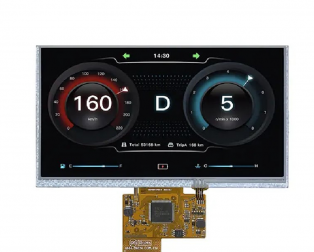 DWIN TN, Resistive touch 7 inch COF display