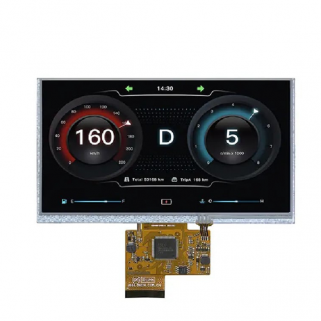 DWIN TN, Resistive touch 7 inch COF display