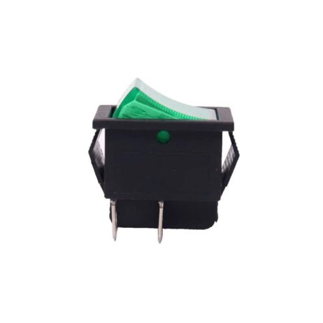 High voltage KCD4 Green DPST 220V 16A ON-OFF 4Pin Rocker Switch