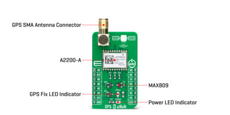 MIKROE Mikroe GPS 6 Click 1
