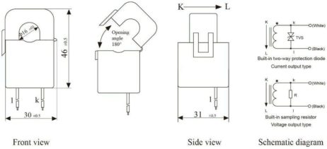 YHDC YHDC SCT016S 200A100mA Split Core Current Transformer 1