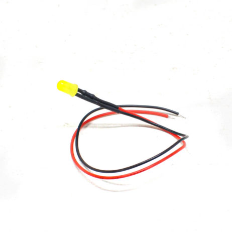 3V Yellow LED Indicator 5MM Light with