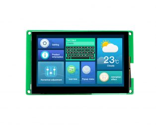 DMG80480T043_09WTC 4.3 INCH CAPACITIVE TOUCH DISPLAY