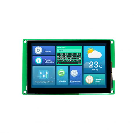 DMG80480T043_09WTC 4.3 INCH CAPACITIVE TOUCH DISPLAY