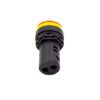 Generic yellow pilot light indicator 3