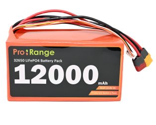 Pro-range IFR 32650 12.8V 12000mAh 3C 4S2P LiFePO4 Battery Pack