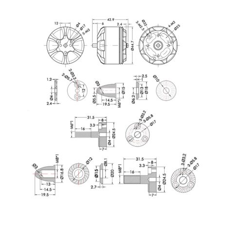 T-Motor T Motor Navigator MN4014 330KV 6