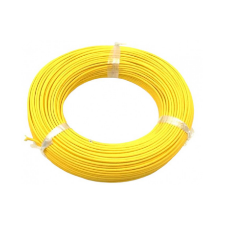 High Quality Ultra Flexible 10AWG Silicone Wire 100 m (Yellow)