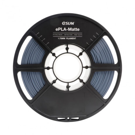 eSun eSUN ePLA Matte 1.75mm 3D Printing Filament 1kg Dark Grey 2