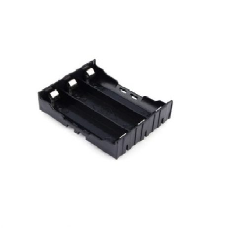 3 X 18650 BLM Cell Box with Pin without cover Black