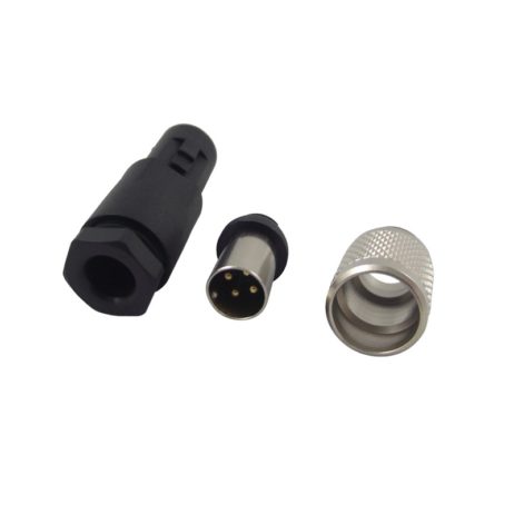 99 0409 00 04-CIRCULAR CONNECTOR, PLUG, 4 WA