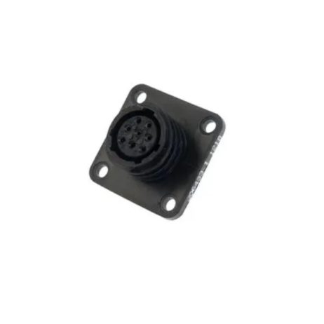 Circular-Connector-CPC-Series-2-Panel-Mount-Receptacle-8-Contacts-Thermoplastic-Body