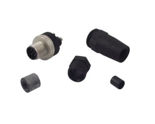 Circular Connector, E Series PG7, Cable Mount Plug, 5 Contacts, Screw Pin, Bayonet