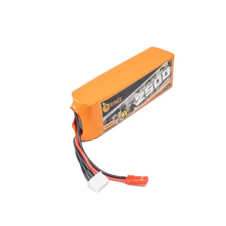 Orange Orange 11.1V 2500mAh 3C 3S Tx Lithium Polymer Battery Pack with JST BEC Connector 2