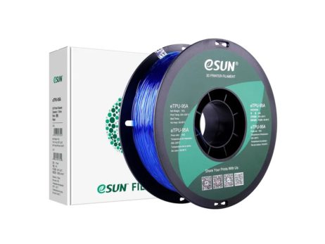 eSUN eTPU-95A-Transparent Blue-1kgspool