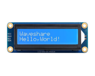 Waveshare LCD1602 I2C Display Module White color with blue background LCD