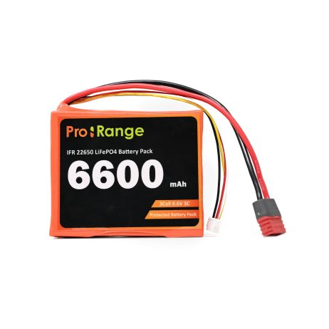 Pro-range IFR 22650 9.6V 6600mAh 3C 3s2p LiFePO4 Battery Pack