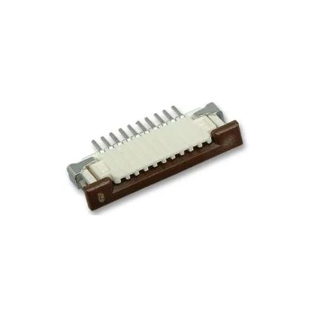 FFC-FPC-Board-Connector-1-mm-12-Contacts-Receptacle-Easy-On-52271-Surface-Mount-Bottom