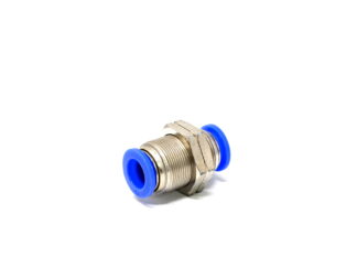 PU CONNECTOR PMM 12 (12mm OD Union Bulkhead)