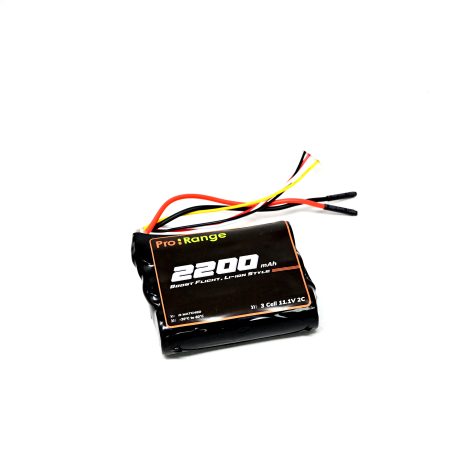 Pro-range INR 18650 11.1V 2200mAh 2C 3S1P Li-Ion Battery Pack (No BMS)