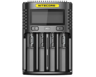 Nitecore UMS4 Intelligent USB Four-Slot Superb Battery Charger