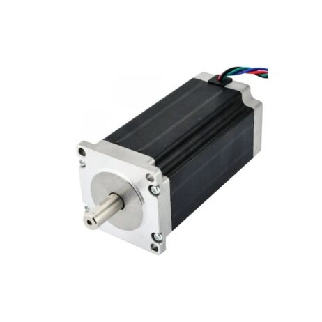 NEMA 23 30.61 kg-cm Hybrid Stepper Motor (Shaft Dia. 6.35mm)-57HS112-3004-03- Round Type