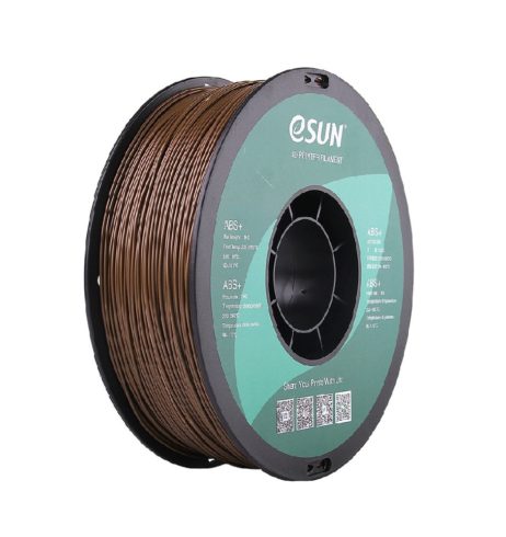 eSun ABS+ 3D Printing Filament-Brown