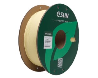 eSun ePLA-Matte 3D Printing Filament-Almond Yellow