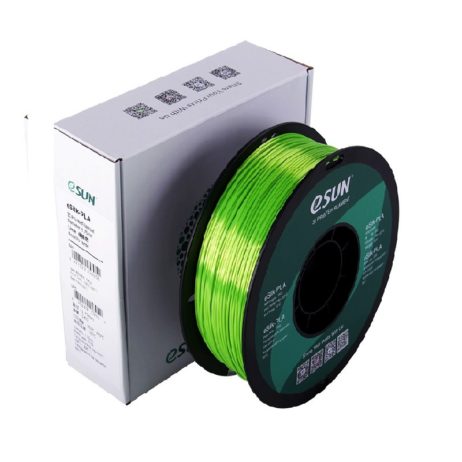 eSun eSilk-PLA 3D Printing Filament-Lime