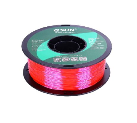 eSun eTPU-95A 3D Printing Filament-Transparent Pink