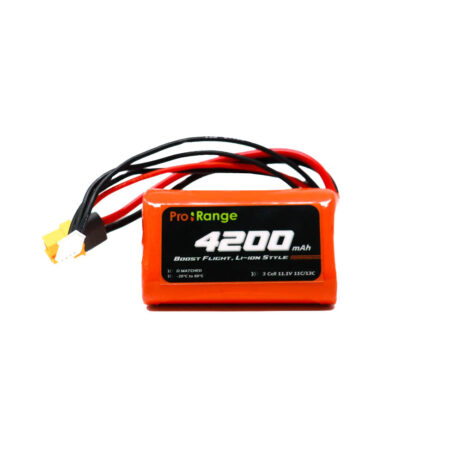 Pro-Range INR 21700 P42A 11.1V 4200mAh 3S1P 40A/50A Discharge Li-ion Drone Battery Pack (Triangle)