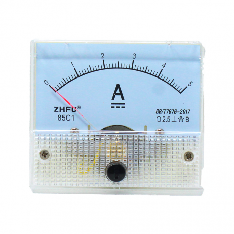 85C1-A DC Pointer Ammeter（Measuring Range:DC0-5A,Direct）