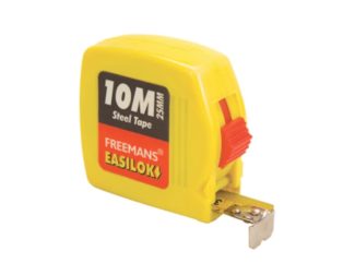 Freemans ELC1025 Easilok Measuring Tape 10M