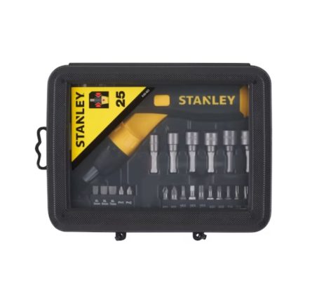 Stanley Pistol Grip Ratch Set 25pc