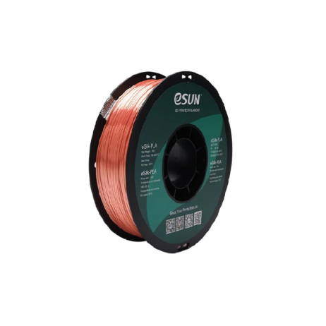 eSun eSilk-PLA (metal color ) 3D Printing Filament-Rose Gold