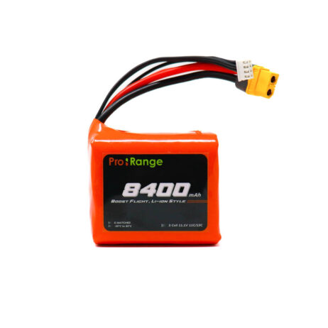 Pro-Range INR 21700 P42A 11.1V 8400mAh 3S2P 80A/100A Discharge Li-ion Drone Battery Pack