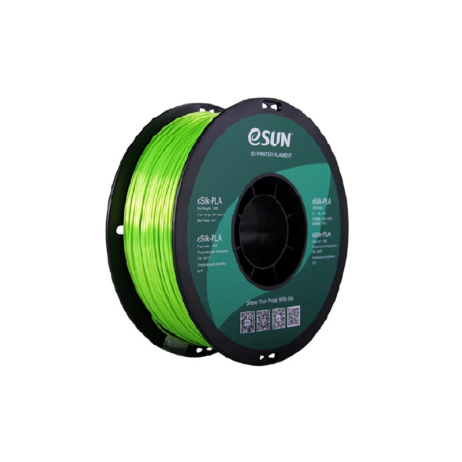 eSun eSilk-PLA 3D Printing Filament-Lime