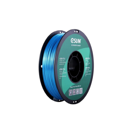 eSun eSilk-PLA 3D Printing Filament-Cyan