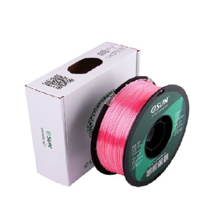 eSun eSilk-PLA 3D Printing Filament-Pink