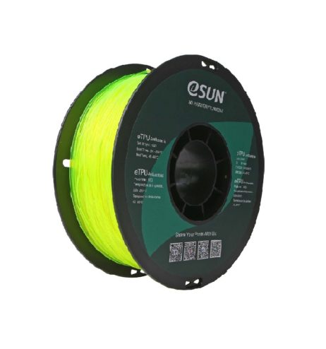 eSun eTPU-Antibacteria 3D Printing Filament-Fluorescent yellow