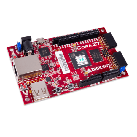 Digilent Cora Z7: Zynq-7000 Single Core for ARM/FPGA SoC Development Board