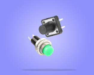 Plastic Push Button Switch