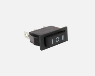 15A 250V AC SPST ON-OFF Dust-proof Rocker Switch