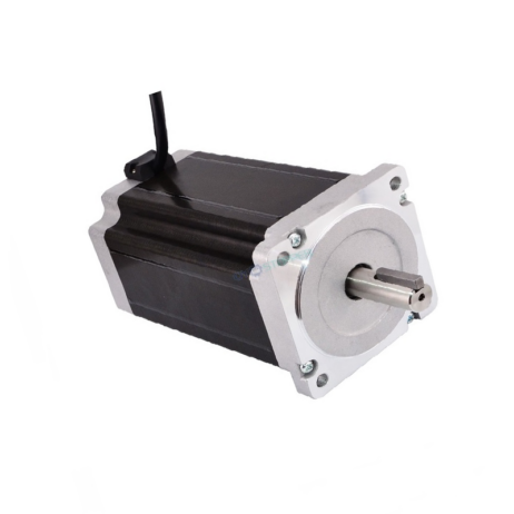 JK86HS155-4208 NEMA34 122Kg-cm Stepper Motor- Keyway Type