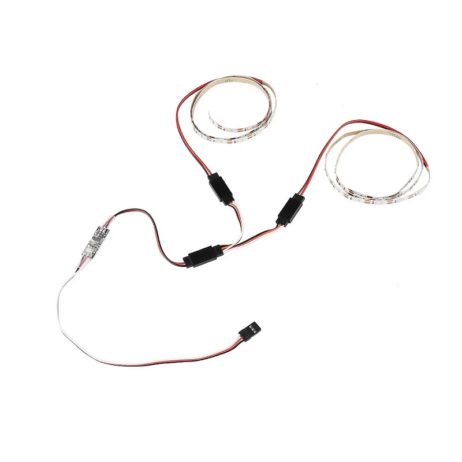 Generic 1 Set of Red RC LED Strips and LED Controller with Y Cable 2