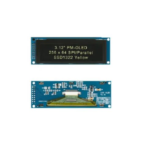 3.12 Inch Monochrome Oled display module (Yellow)