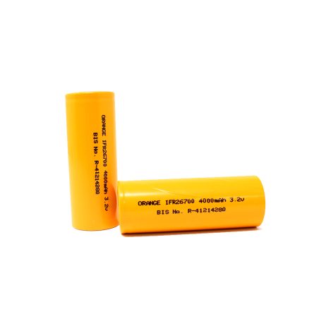 Orange A Grade IFR26700 4000mAh (2c) LiFePO4 Battery